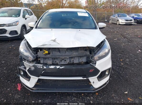 1FADP3L96HL289779 2017 FORD FOCUS ST Белый Вид щитка приборов
