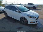 2017 Ford Focus St   White vin: 1FADP3L98HL347052