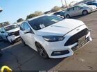2017 Ford Focus St   White vin: 1FADP3L99HL343513