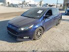 2016 Ford Focus St   Blue vin: 1FADP3L9XGL208667