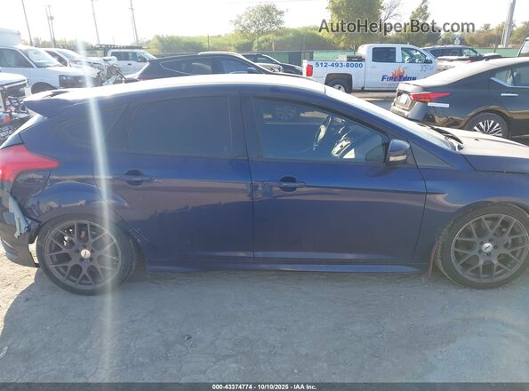 1FADP3L9XGL208667 2016 FORD FOCUS ST Blue Rear interior view