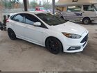 2018 Ford Focus St   White vin: 1FADP3L9XJL290004