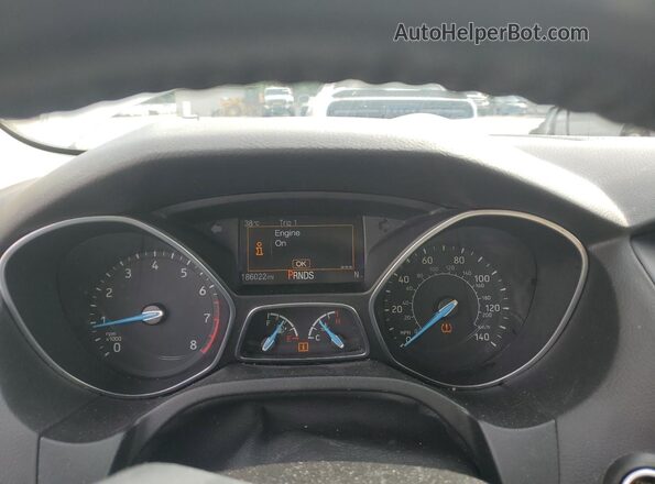 1FADP3N2XGL312205 2016 FORD FOCUS White Vista del cuadro de instrumentos