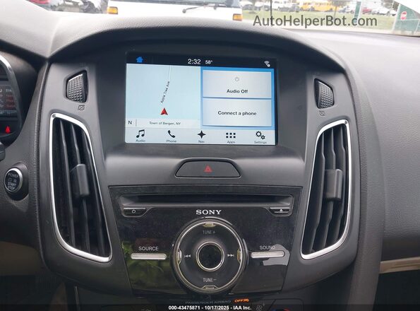 1FADP3R48GL393118 2016 FORD FOCUS ELECTRIC Silver Панорамний вид салону 360°