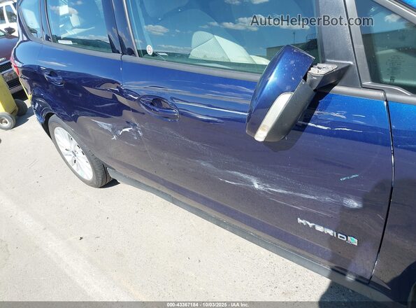 1FADP5AU2HL101889 2017 FORD C-MAX HYBRID Dark Blue 