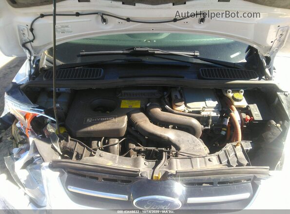 1FADP5BUXGL120848 2016 FORD C-MAX HYBRID White Widok z tyłu