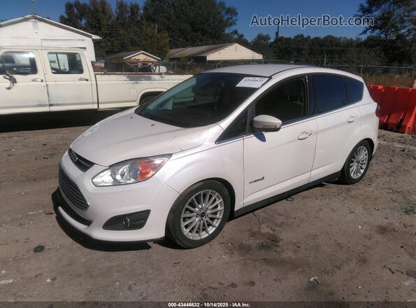 1FADP5BUXGL120848 2016 FORD C-MAX HYBRID White Przód lewy