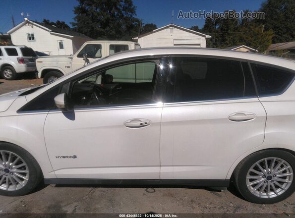 1FADP5BUXGL120848 2016 FORD C-MAX HYBRID White Widok wnętrza 360 stopni