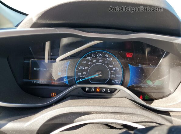 1FADP5CU1GL101412 2016 FORD C-MAX Gray Widok zestawu wskaźników
