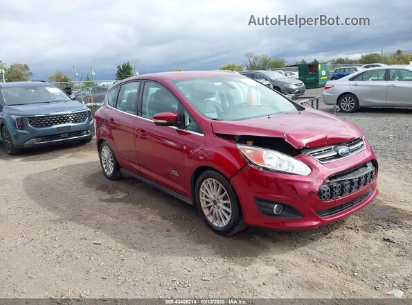 1FADP5CU3GL103811 2016 FORD C-MAX ENERGI Red წინა მარჯვენა