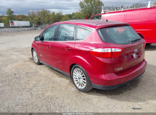 1FADP5CU3GL103811 2016 FORD C-MAX ENERGI Red უკანა მარცხენა