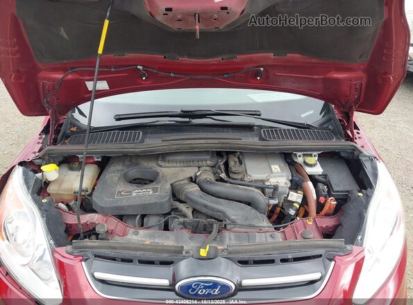 1FADP5CU3GL103811 2016 FORD C-MAX ENERGI Red უკანა ხედი