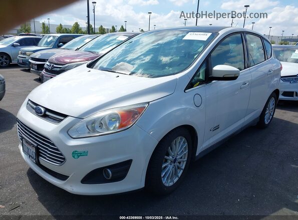 1FADP5CU3GL113724 2016 FORD C-MAX ENERGI Белый Передняя левая четверть