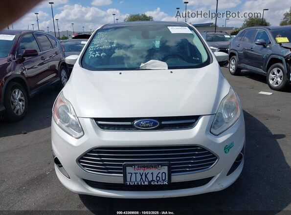 1FADP5CU3GL113724 2016 FORD C-MAX ENERGI Белый Вид щитка приборов