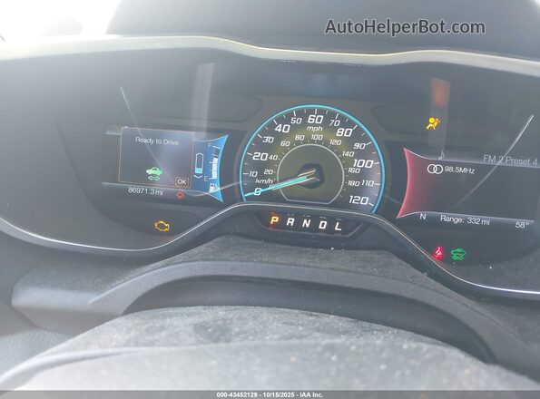 1FADP5CU6GL116519 2016 FORD C-MAX ENERGI Champagne Widok tylnych siedzeń