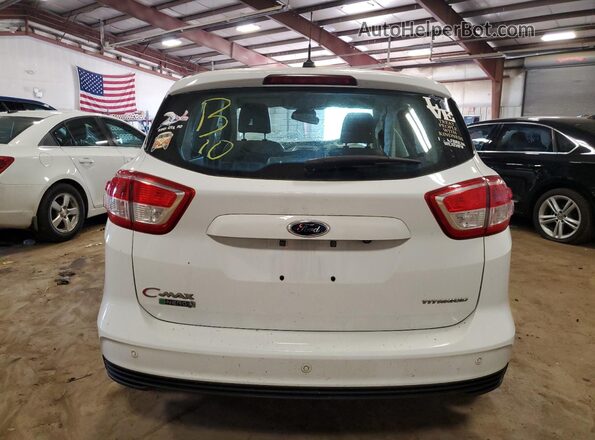 1FADP5FU1HL112861 2017 FORD C-MAX Белый Вид сзади