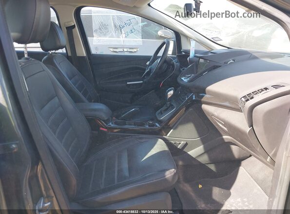 1FADP5FU2HL100976 2017 FORD C-MAX ENERGI Gray წინა სალონის ხედი