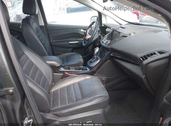 1FADP5FU9HL101476 2017 FORD C-MAX ENERGI Серый Вид салона спереди