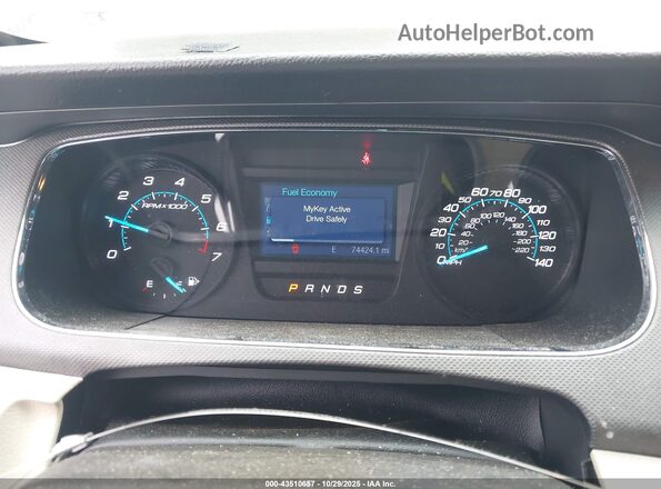 1FAHP2D80HG122215 2017 FORD TAURUS Серый Вид задних сидений