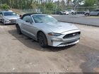 2021 Ford Mustang Ecoboost Premium Silver vin: 1FATP8UH3M5104956