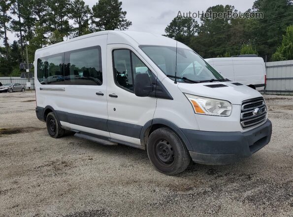 1FBAX2CM0GKB12696 2016 FORD TRANSIT Белый Передняя правая четверть