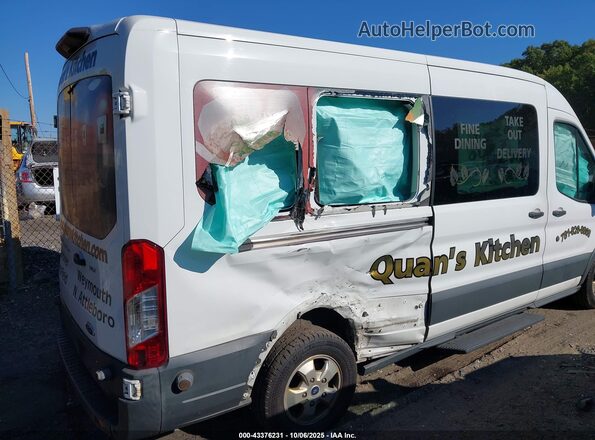 1FBAX2CM6JKA79923 2018 FORD TRANSIT-350 White წინა ხედი