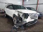2019 Ford Explorer Xlt White vin: 1FM5K7D80KGB03451