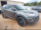 2019 Ford Explorer Xlt Gray vin: 1FM5K7D82KGA60599