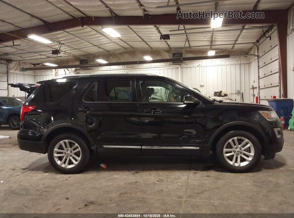 1FM5K7DH7HGC09548 2017 FORD FORD EXPLORER Черный Вид задней части салона