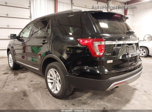 1FM5K7DH7HGC09548 2017 FORD FORD EXPLORER Черный Задняя левая четверть