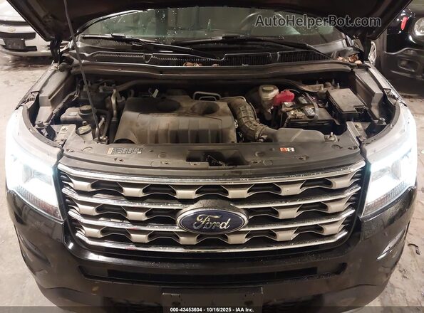 1FM5K7DH7HGC09548 2017 FORD FORD EXPLORER Черный Вид сзади
