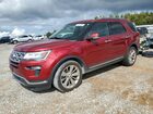 2019 Ford Explorer Limited Red vin: 1FM5K7F83KGA64139