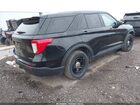 2021 Ford Police Interceptor Utility   Black vin: 1FM5K8AB0MGA64868
