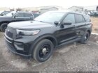 2021 Ford Police Interceptor Utility   Black vin: 1FM5K8AB0MGA64868