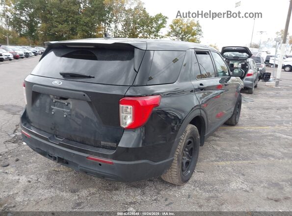1FM5K8AB1LGD01477 2020 FORD POLICE INTERCEPTOR Черный Задняя правая четверть