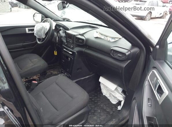 1FM5K8AB1LGD01477 2020 FORD POLICE INTERCEPTOR Черный Вид салона спереди