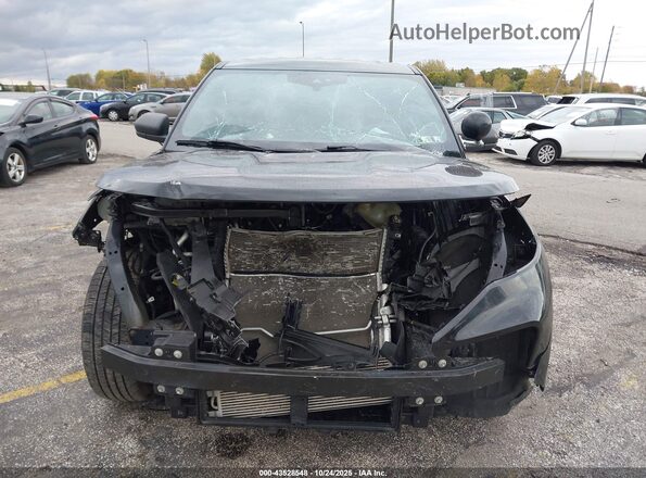 1FM5K8AB1LGD01477 2020 FORD POLICE INTERCEPTOR Черный Вид щитка приборов