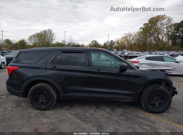 1FM5K8AB1LGD01477 2020 FORD POLICE INTERCEPTOR Черный Вид задней части салона
