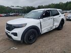2025 Ford Explorer Police Interceptor White vin: 1FM5K8AB6SGA34979