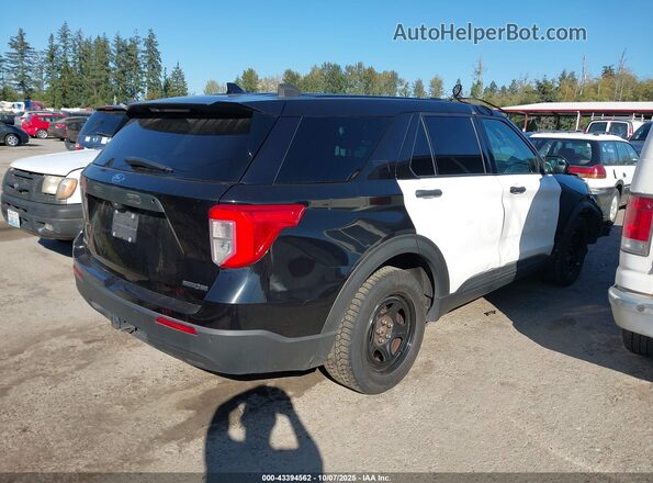 1FM5K8AB7LGA83500 2020 FORD POLICE INTERCEPTOR Черный Задняя правая четверть