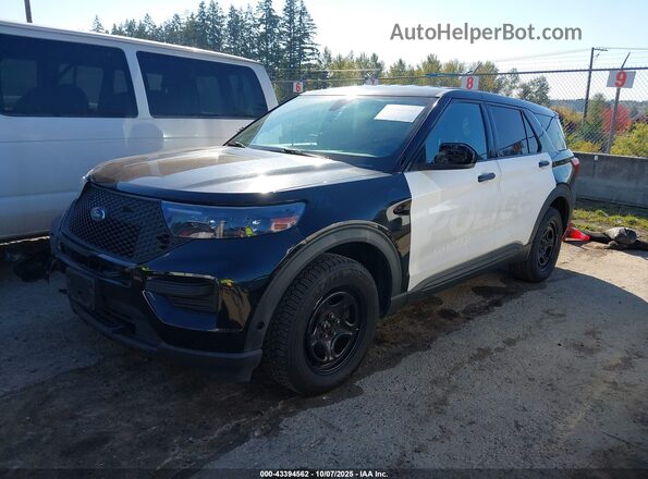 1FM5K8AB7LGA83500 2020 FORD POLICE INTERCEPTOR Черный Передняя левая четверть