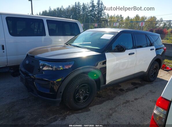 1FM5K8AB7LGA83500 2020 FORD POLICE INTERCEPTOR Черный Панорамный вид салона 360°