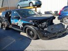 2022 Ford Police Interceptor Utility   Black vin: 1FM5K8AB9NGA03763