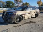 2025 Ford Explorer Police Interceptor Brown vin: 1FM5K8AC3SGA30834