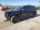 2025 Ford Explorer Police Interceptor Black vin: 1FM5K8AC7SGA05077