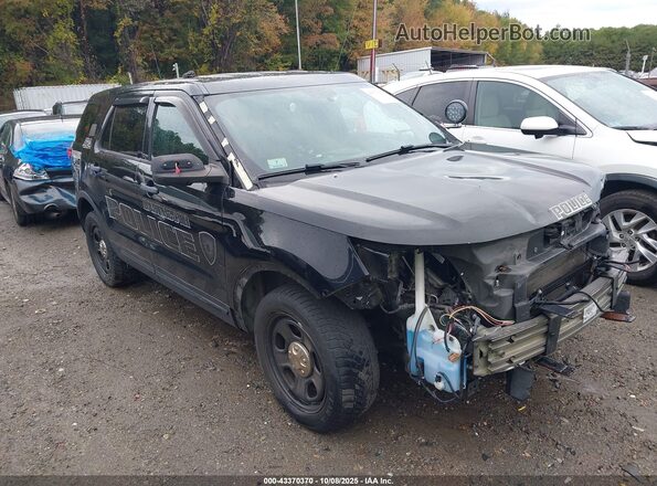 1FM5K8AR2JGA32724 2018 FORD POLICE INTERCEPTOR Черный Передняя правая четверть