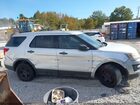 2017 Ford Police Interceptor   Silver vin: 1FM5K8AR8HGD07409