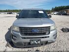 2017 Ford Police Interceptor   Silver vin: 1FM5K8AR8HGD07409