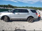 2017 Ford Police Interceptor   Silver vin: 1FM5K8AR8HGD07409