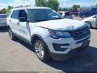 2017 Ford Explorer   White vin: 1FM5K8B87HGD05642